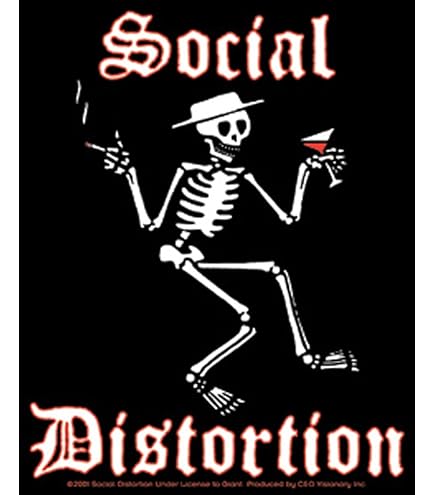 Social Distortion ライブポスター GIGART — Social Distortion Motorcyle Poster 2001